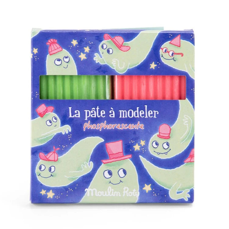 Glow in the dark play dough set