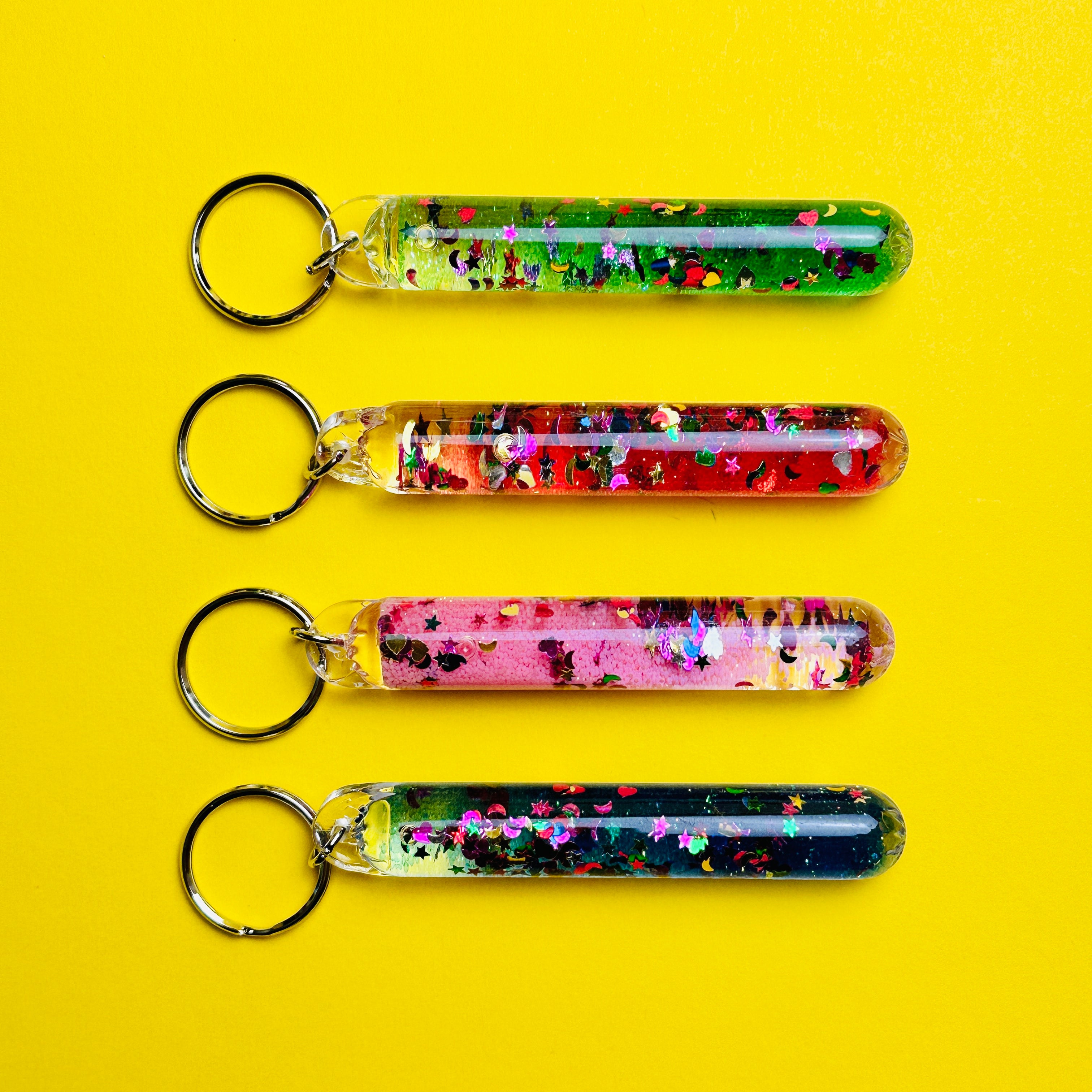 Glitter wand keychain (random Picks)