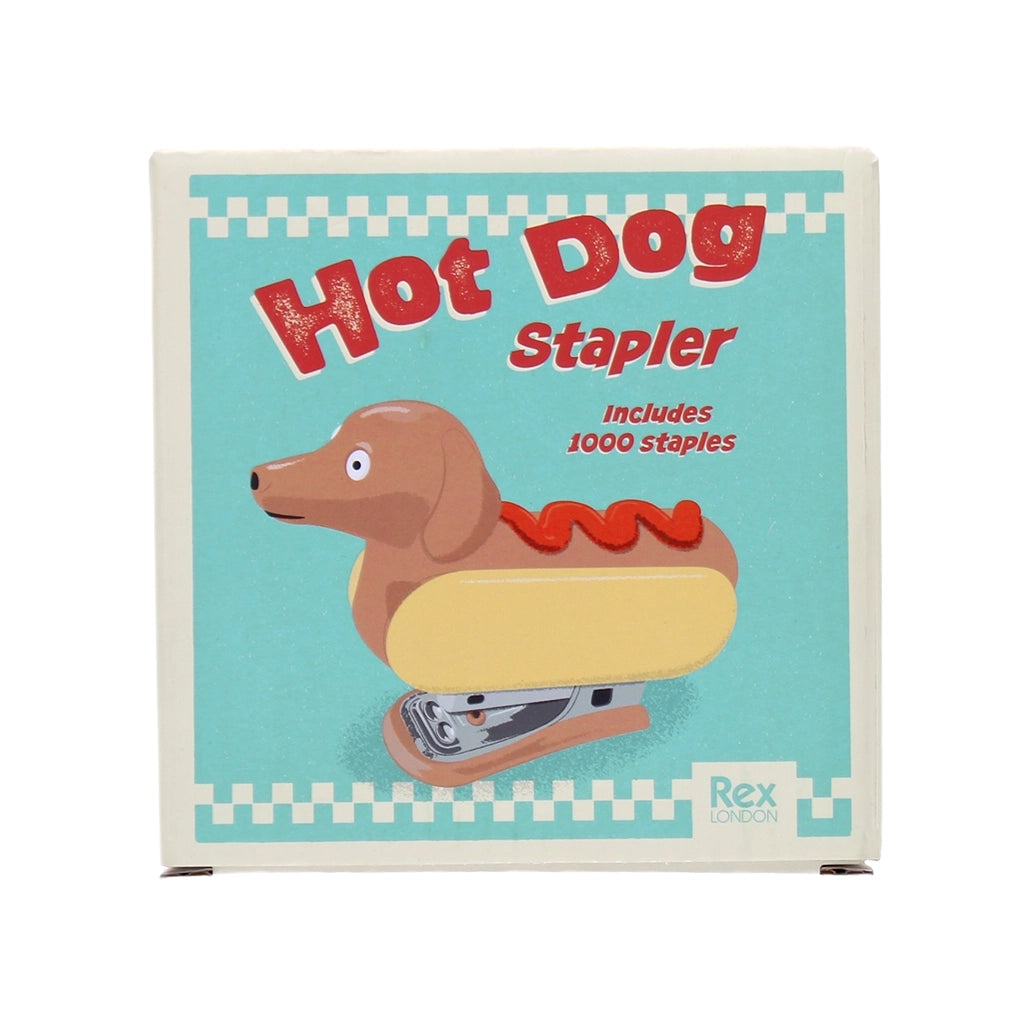 Mini stapler with 1000 staples - Hotdog