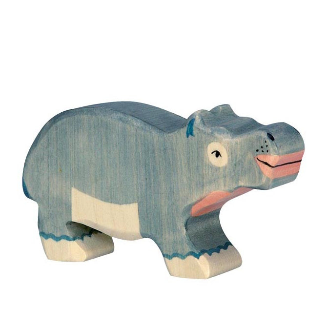 Wooden small Hippo