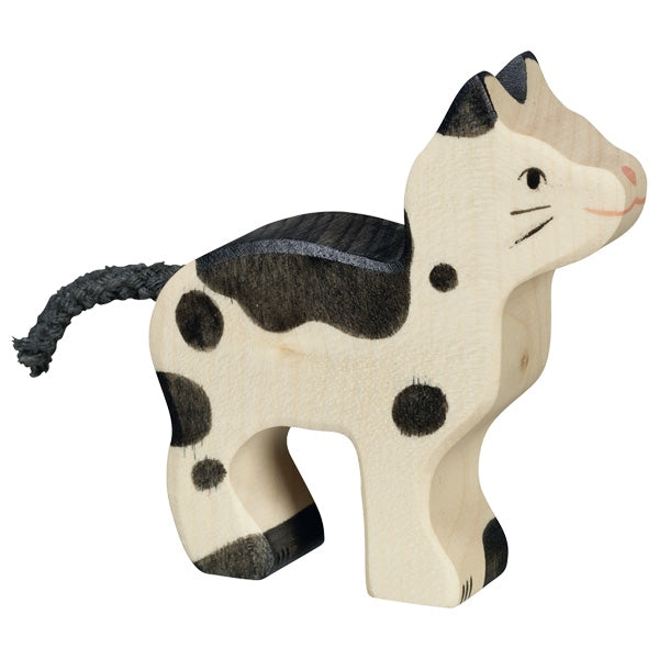 Wooden small cat