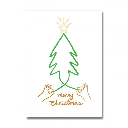 Weihnachtspostkarte