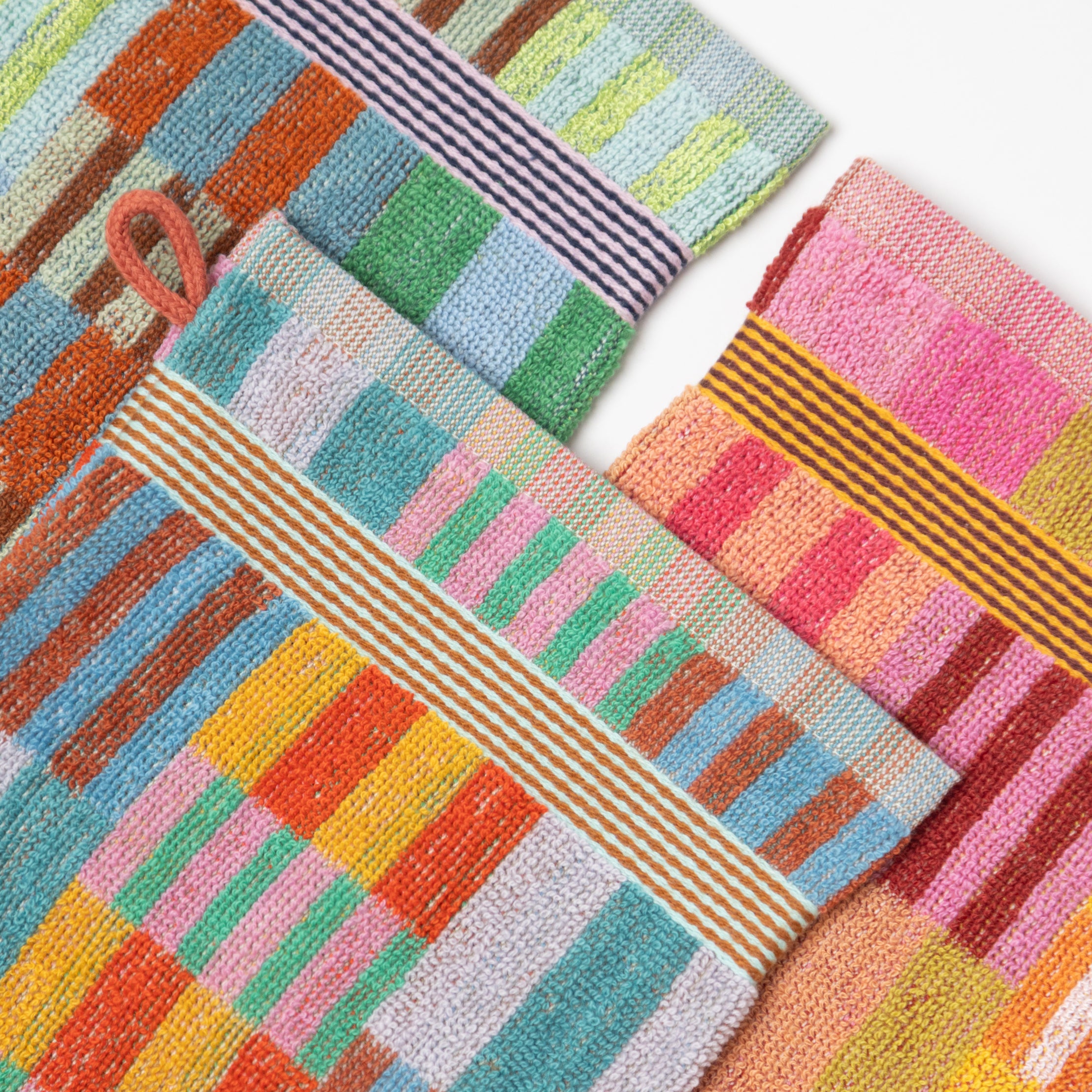 wash cloth trio #80 tulip quilt