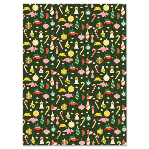 Giftwrap X'mas Set (2 pieces)