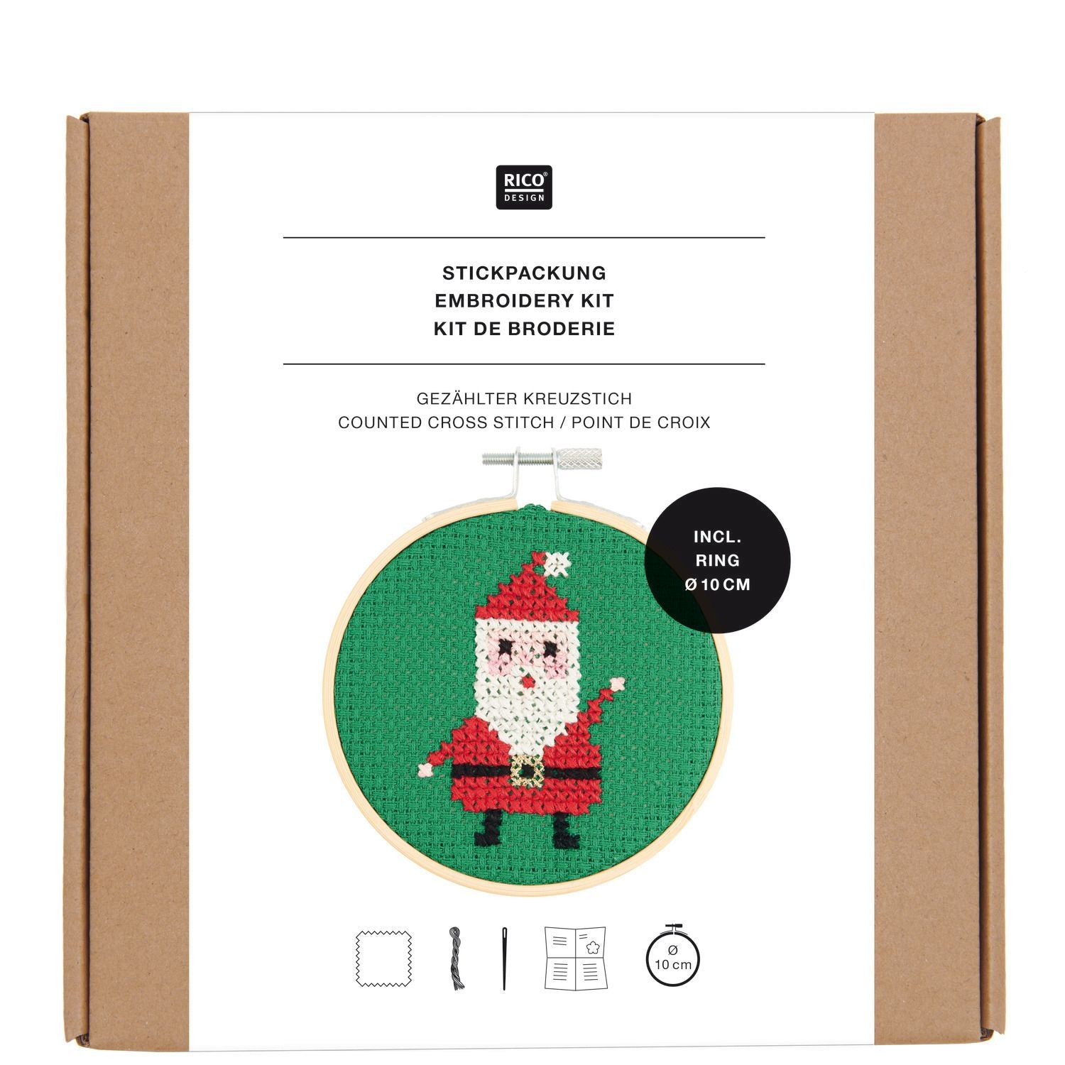St. Nicholas Cross-stitch kit