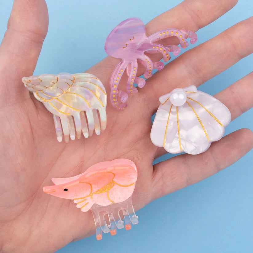 Shrimp Mini Hair Claw