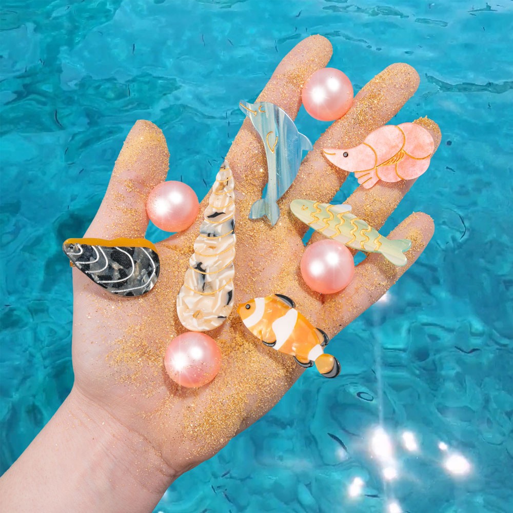 Shrimp Hair Clip