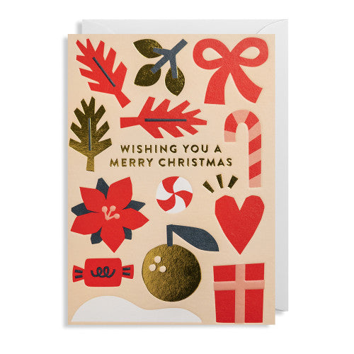 Wishing you a Merry Christmas Card