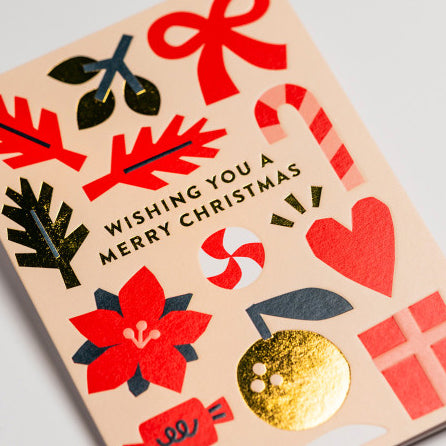 Wishing you a Merry Christmas Card