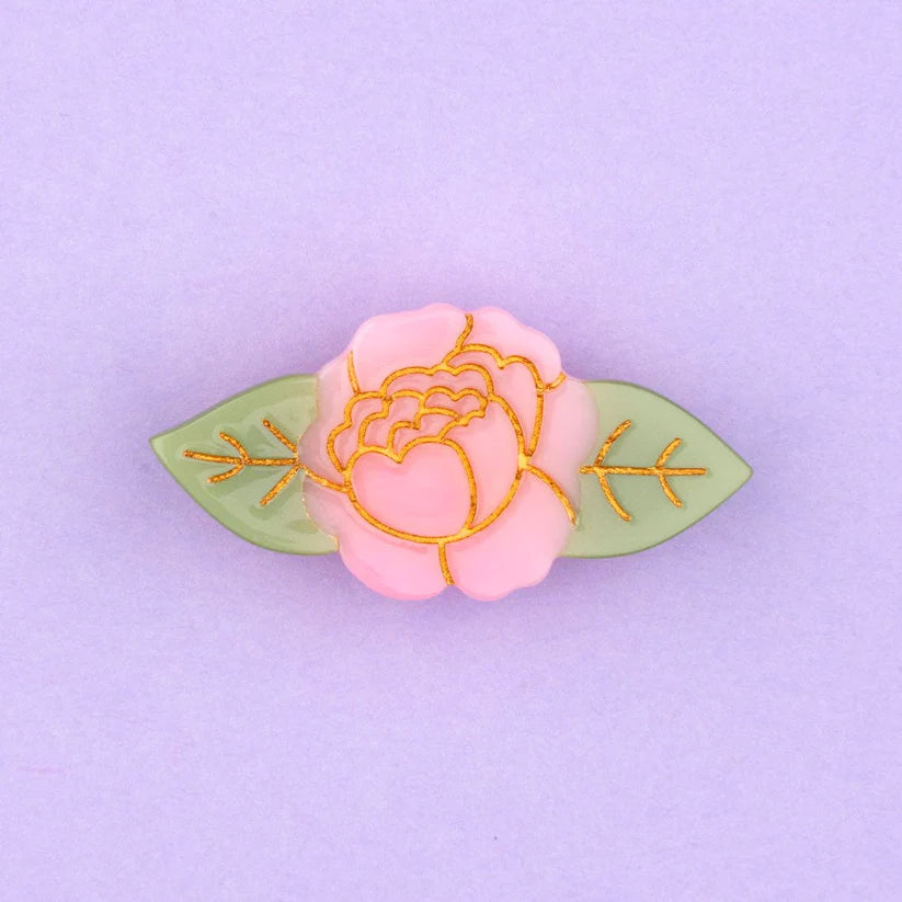 Peony Hair Clip