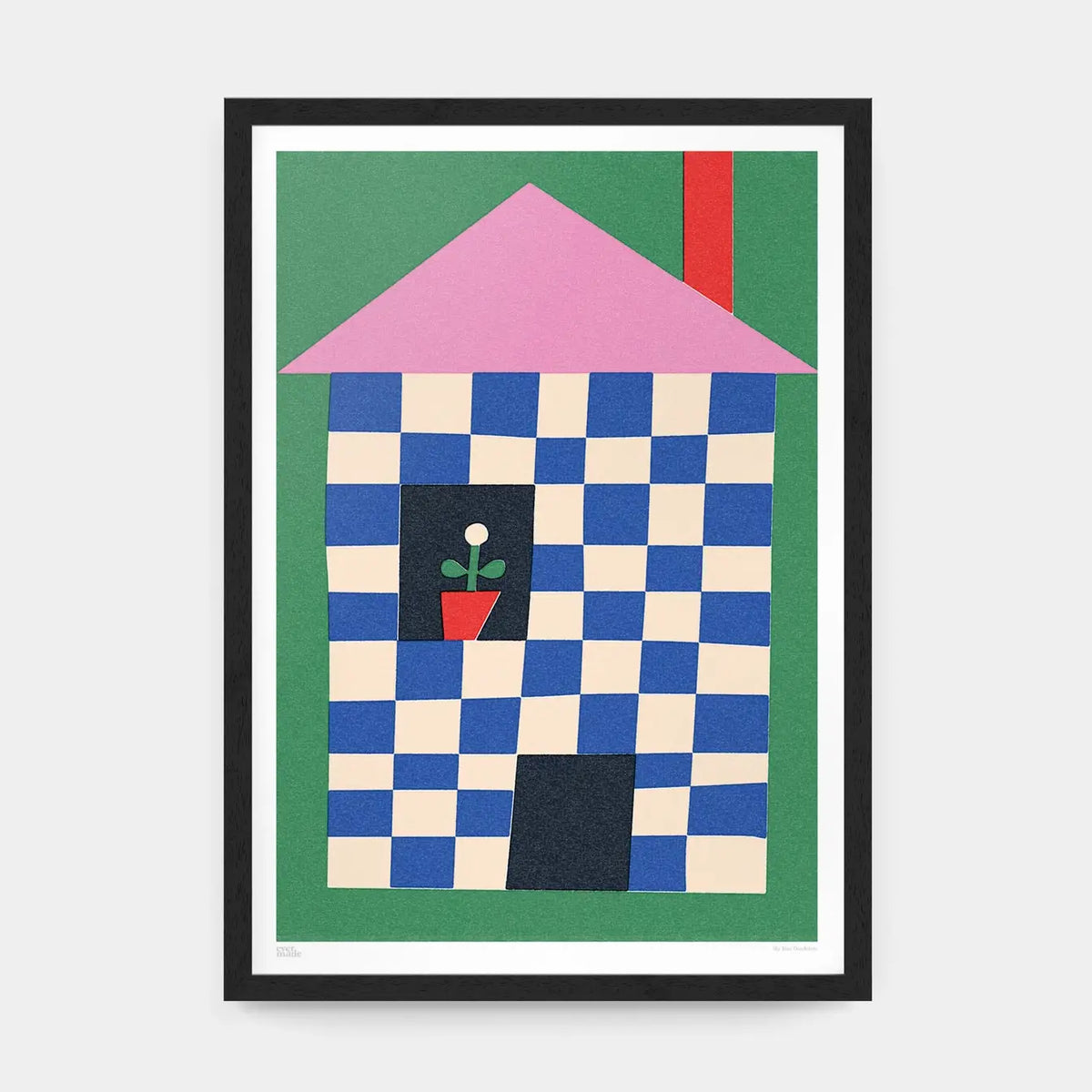 House Art Print - A4