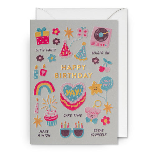 Happy Birthday Card - Annelies Draws