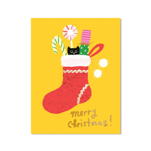Frohe Weihnachten! Postkarte