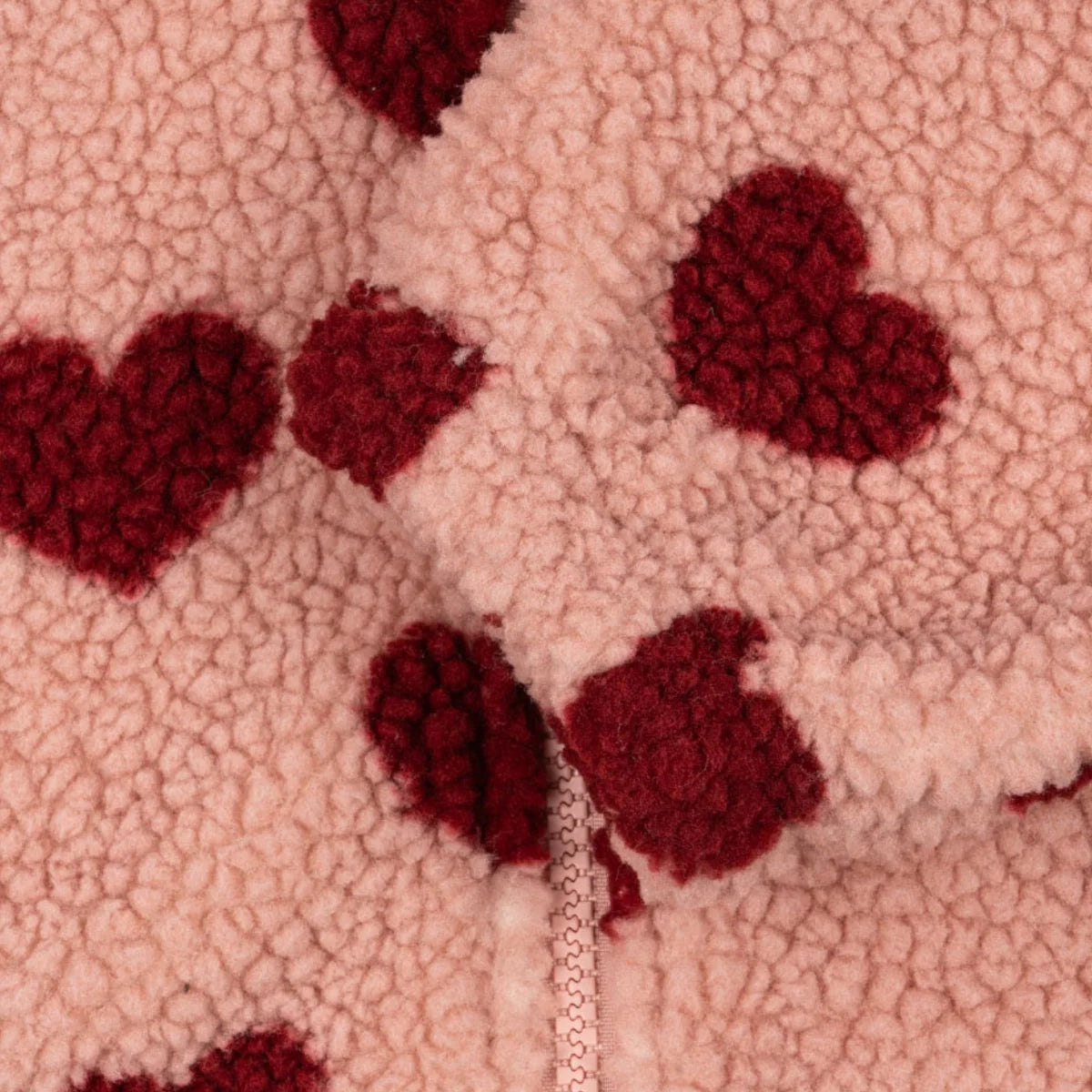 JODY TEDDY HOODIE GRS - COEUR MELLOW