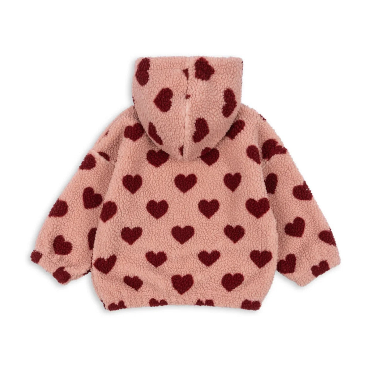 JODY TEDDY HOODIE GRS - COEUR MELLOW