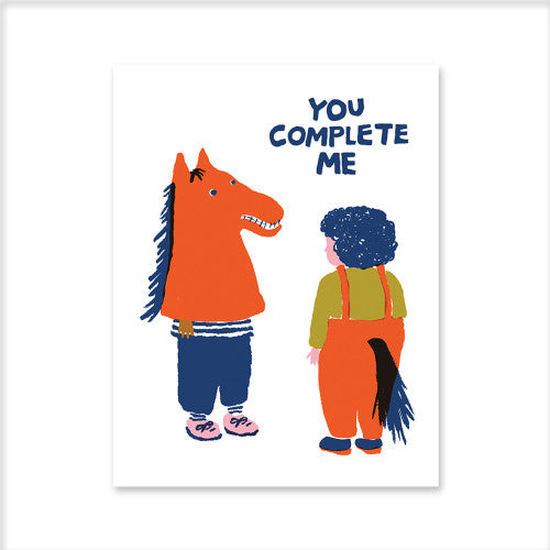 Postcard - You Complete Me
