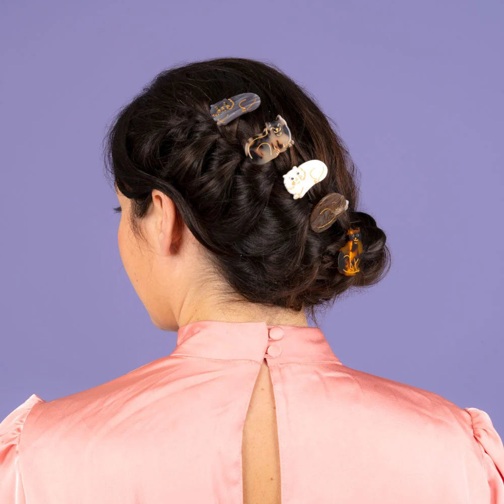 Barrette Chat Persan