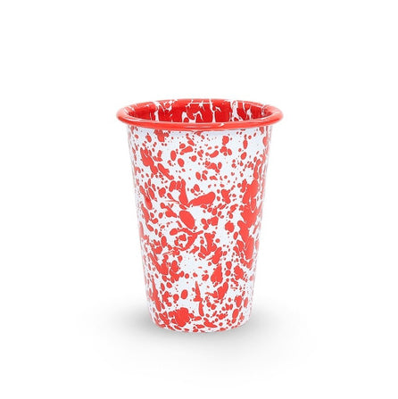 Long enamel tumbler