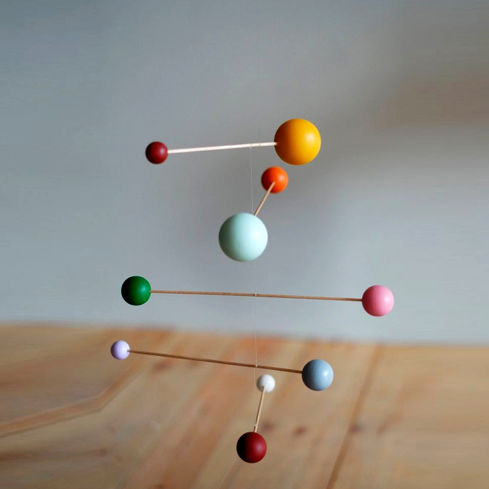 Monika Color hanging kinetic mobile