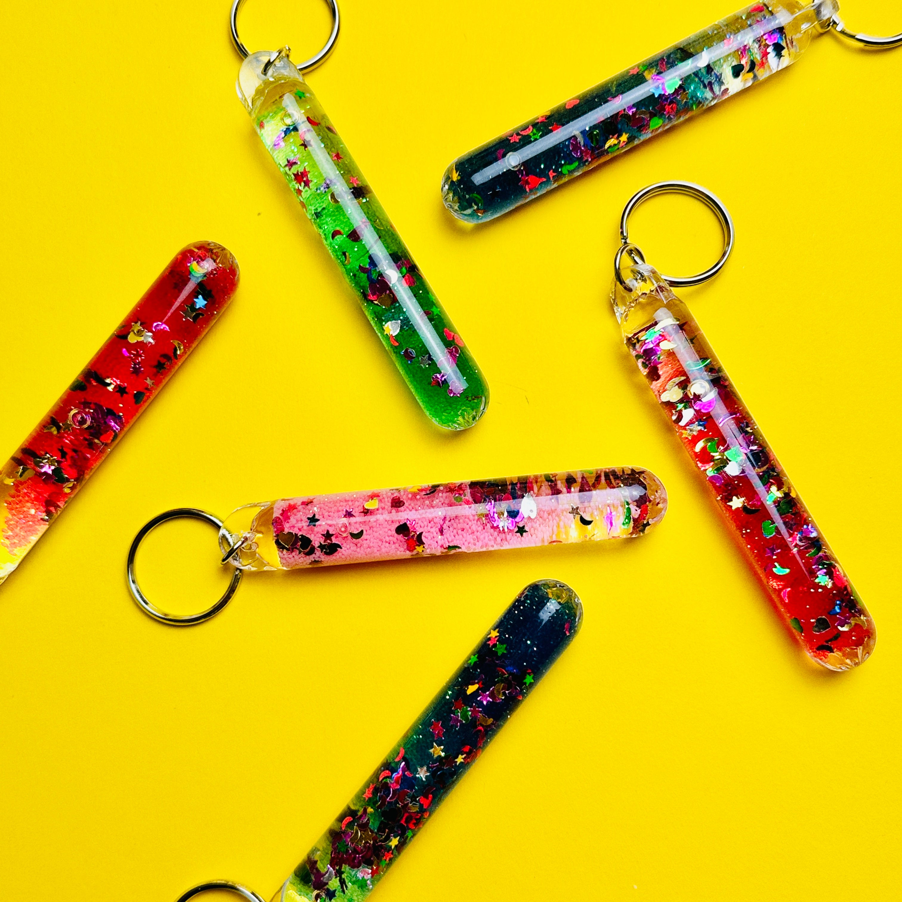 Glitter wand keychain (random Picks)
