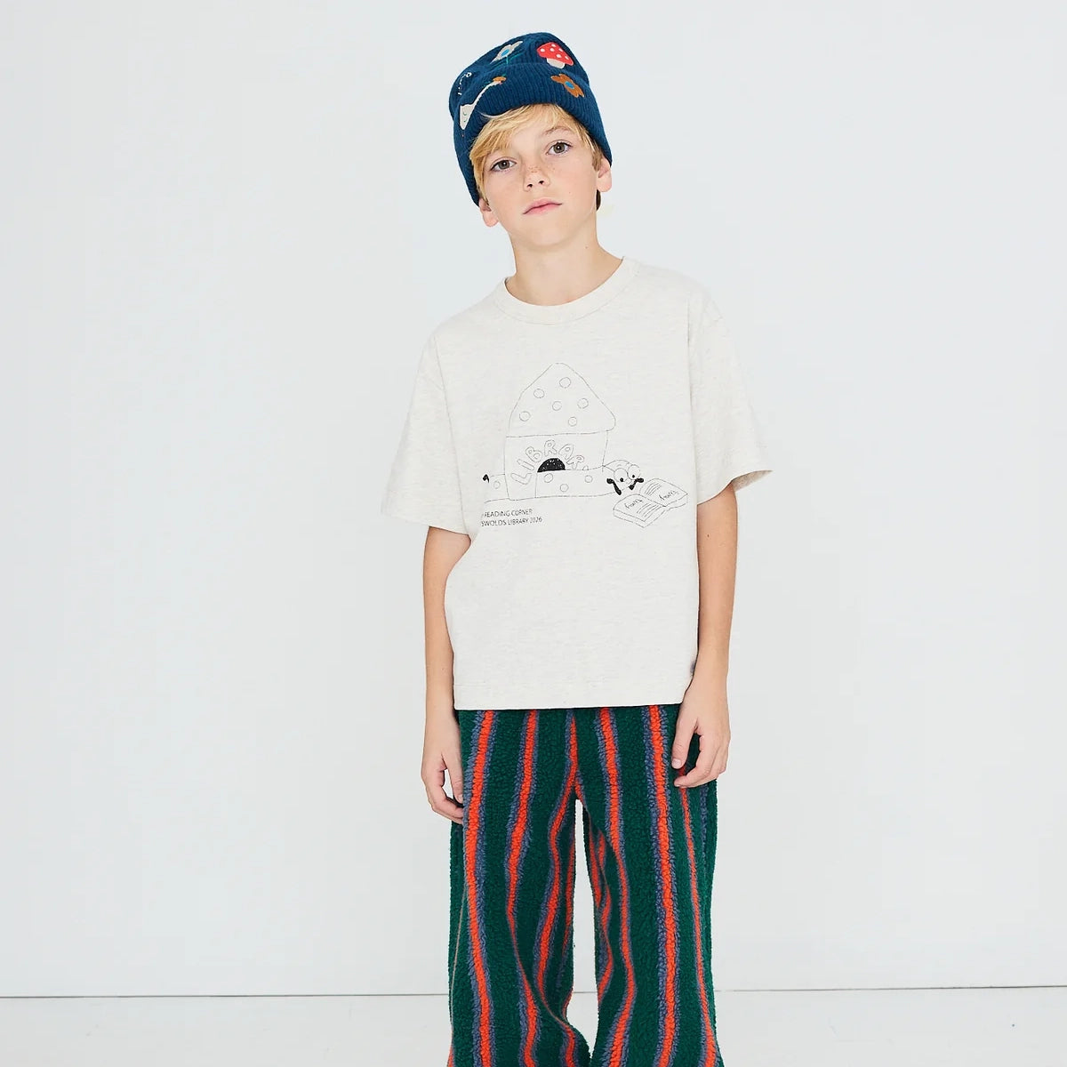 LIBRARY GRAPHIC TEE