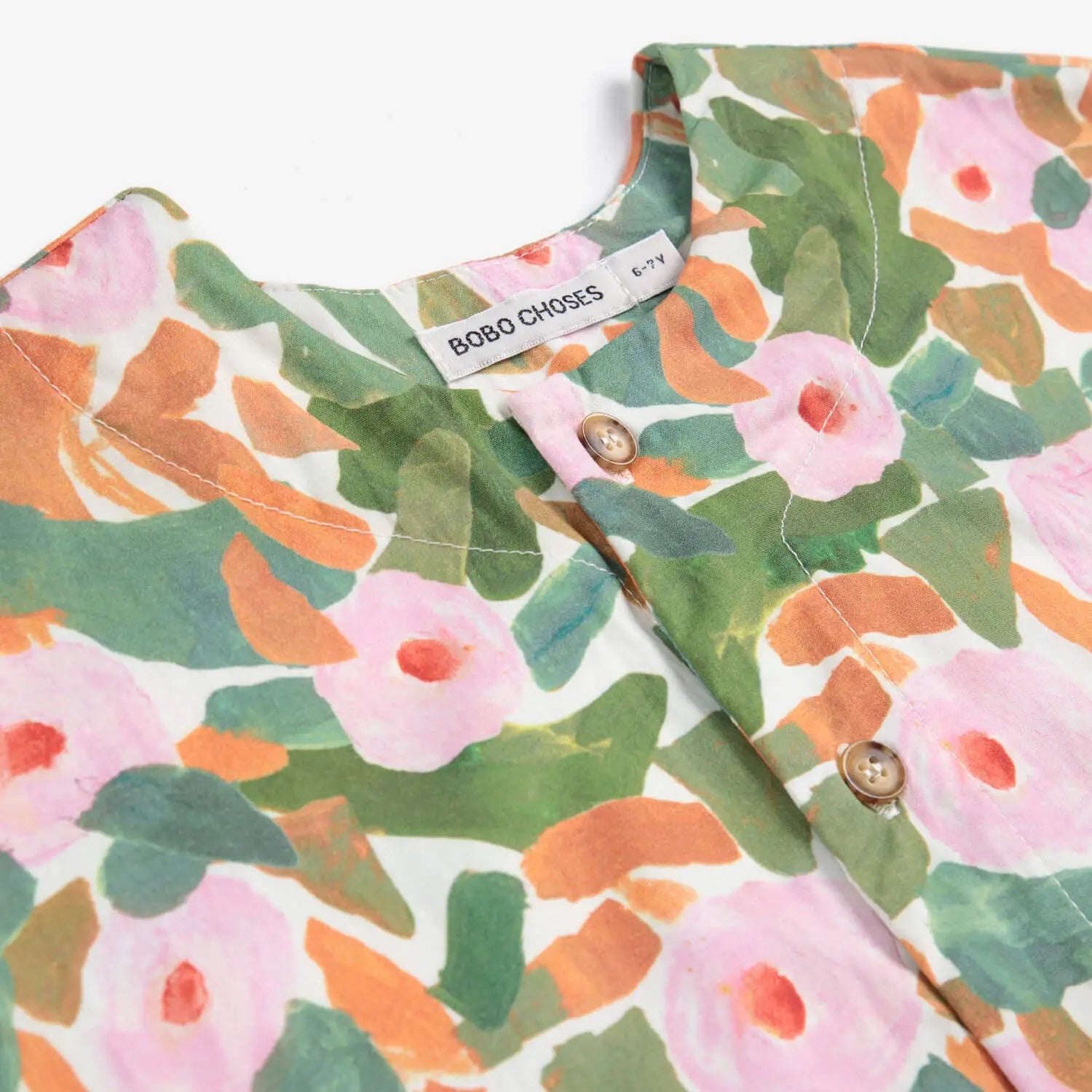Floral all over woven shirt