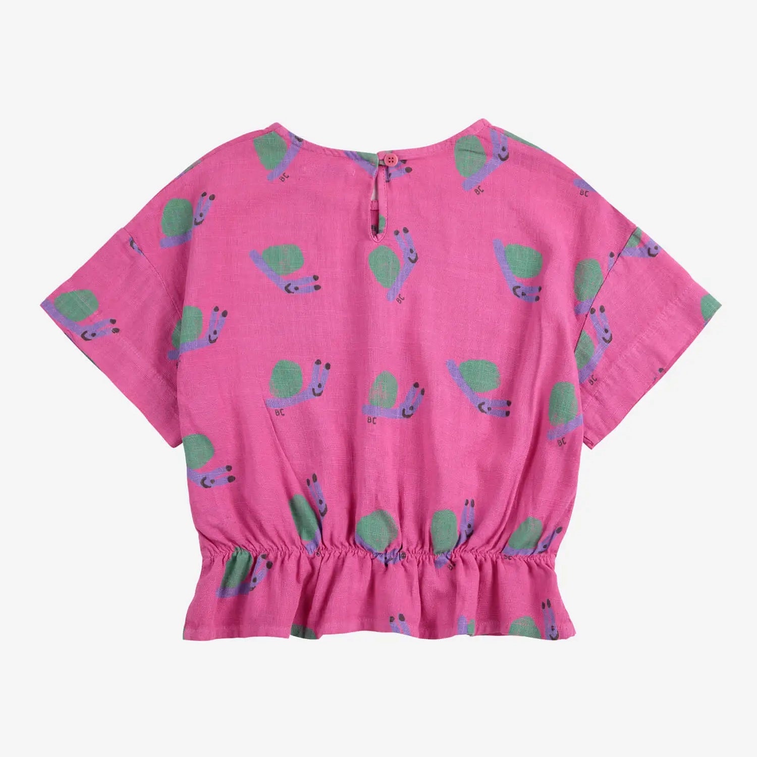 Funny Snail all over woven blouse