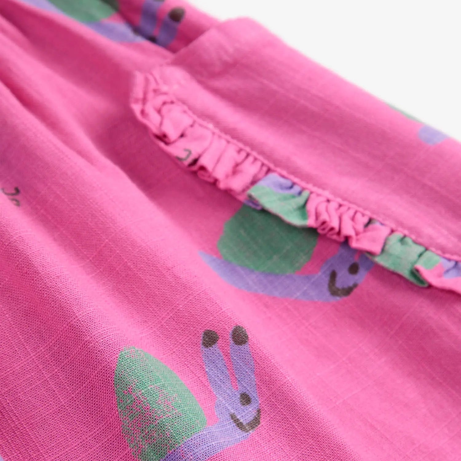 Funny Snail all over woven skirt