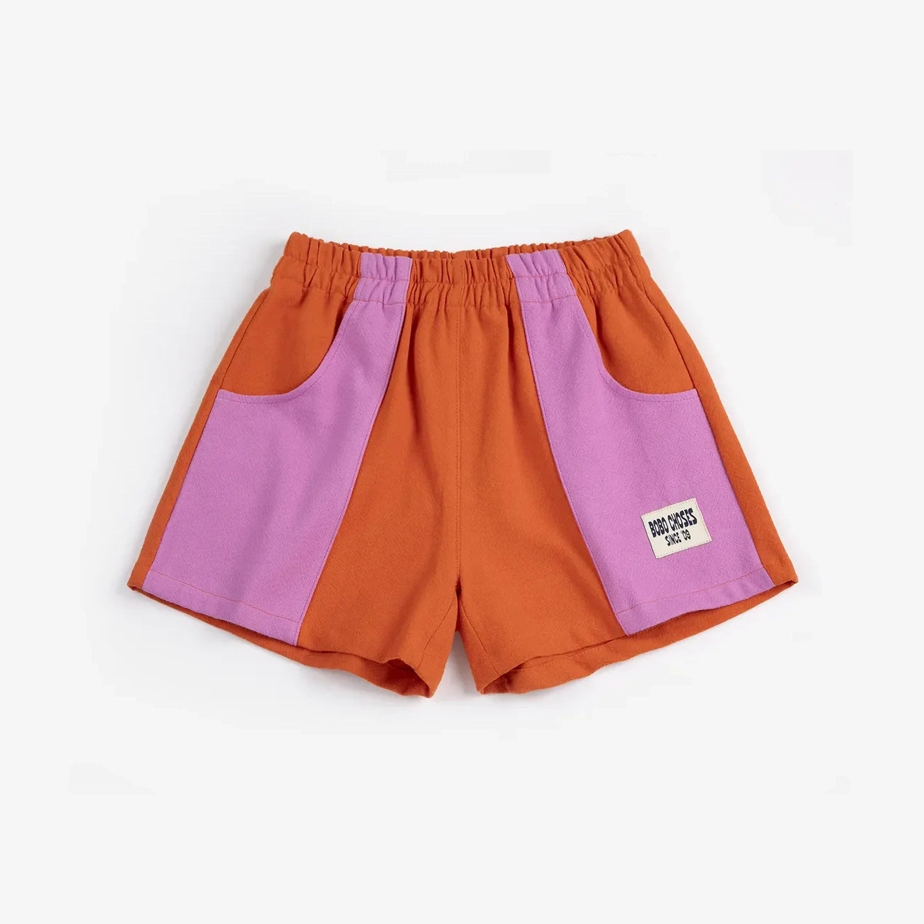 Bobo Choses color Block woven shorts