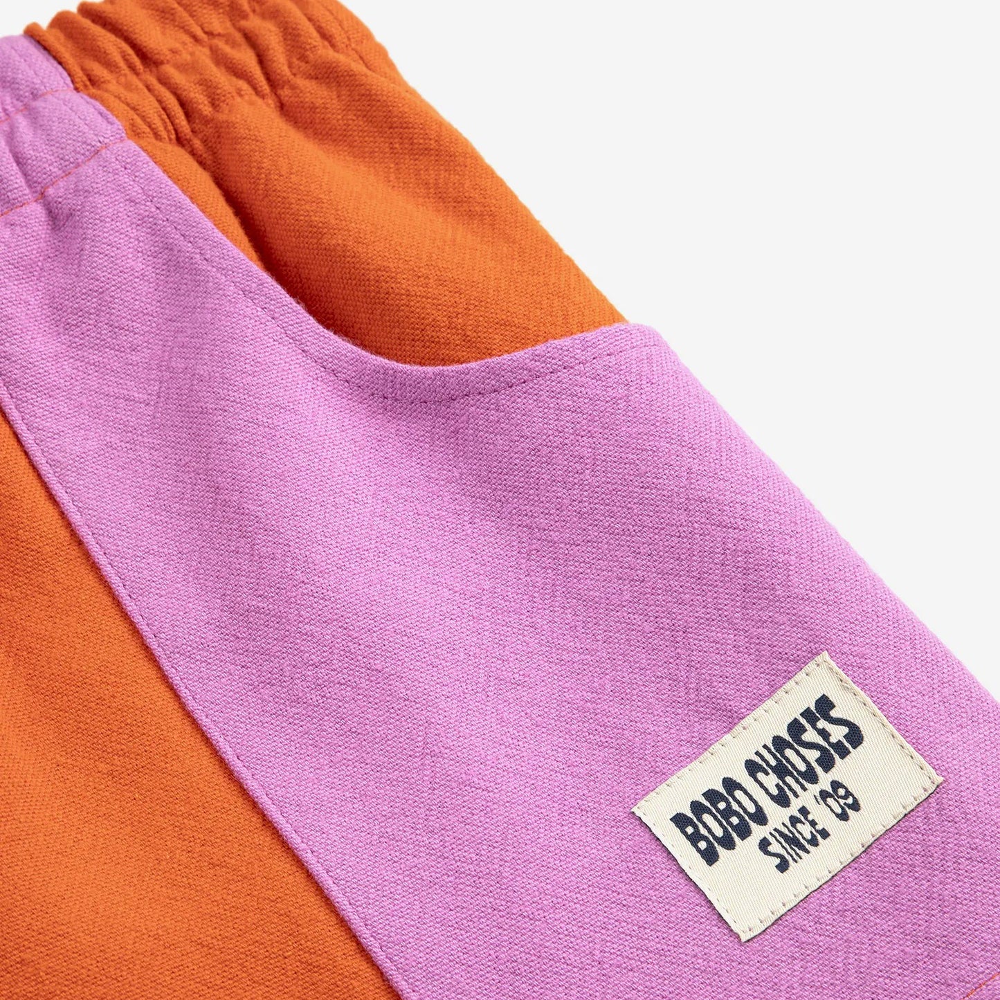 Bobo Choses color Block woven shorts