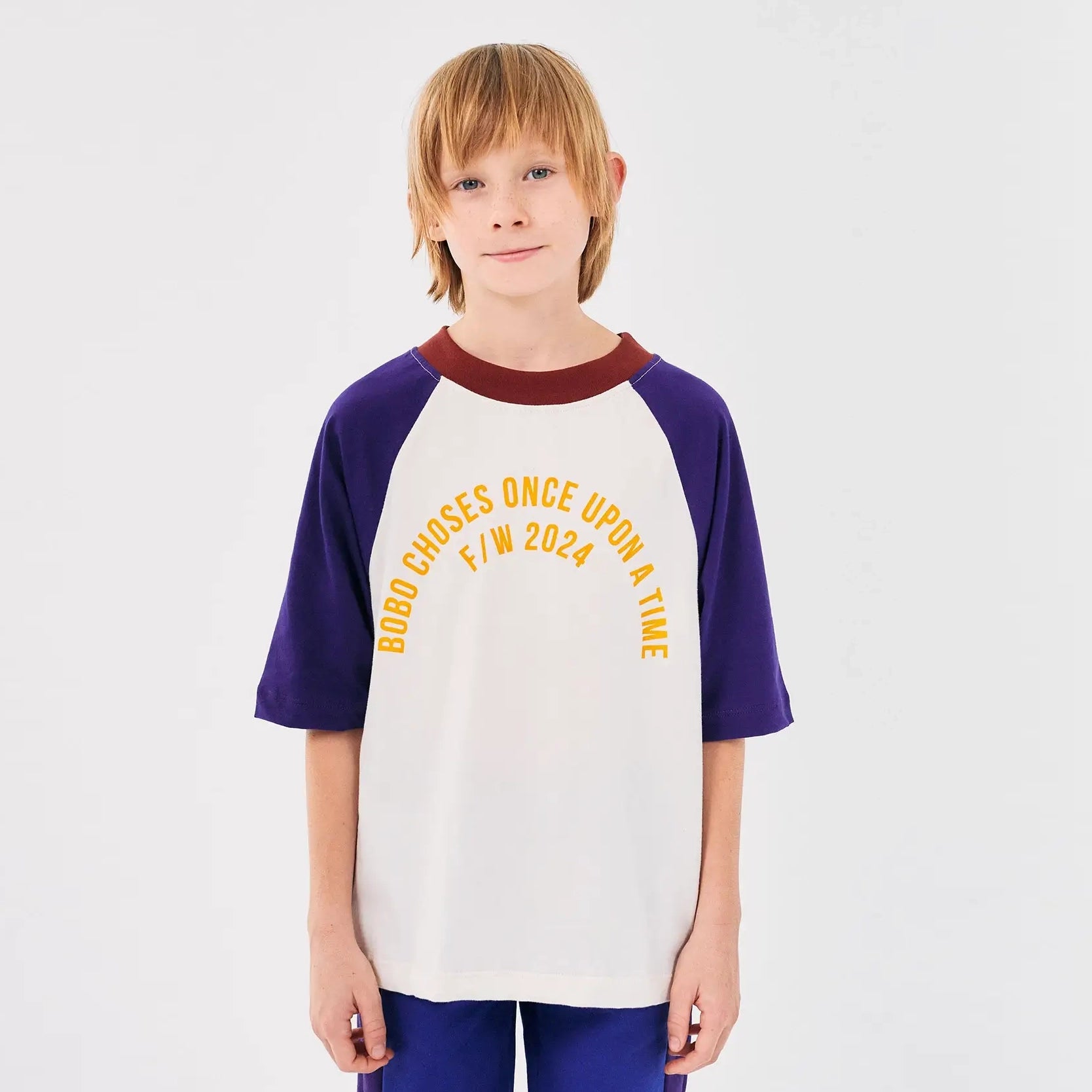 Bobo Circle ranglan sleeves T-shirt