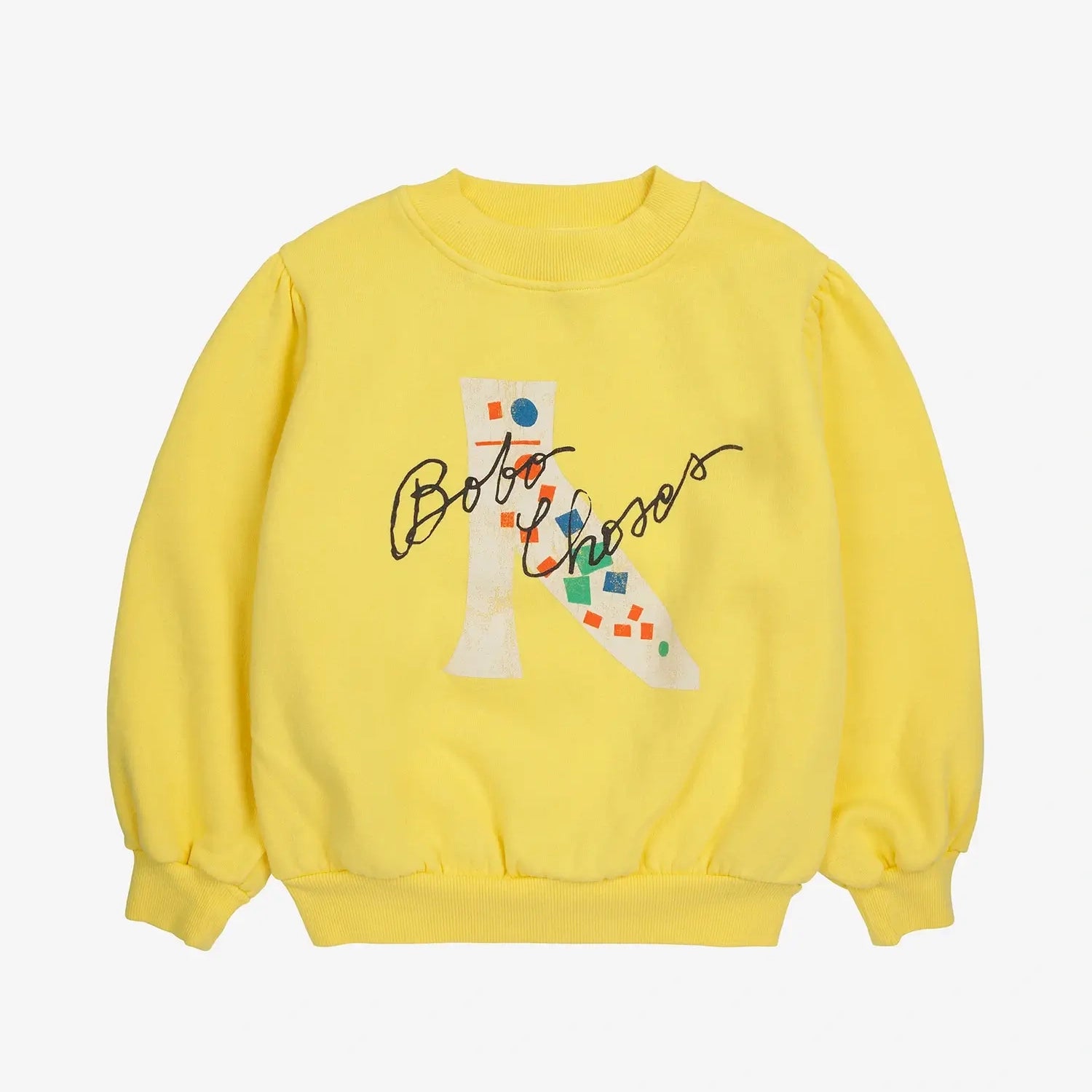 Magic Shoe balloon sleeve sweatshirt