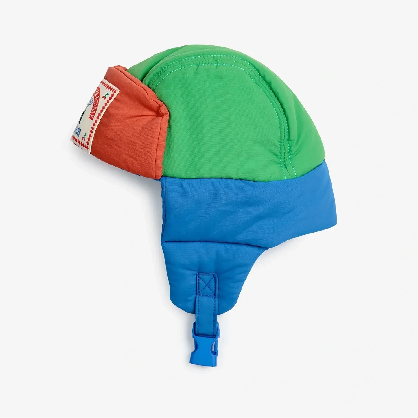 Color Block padded chapka