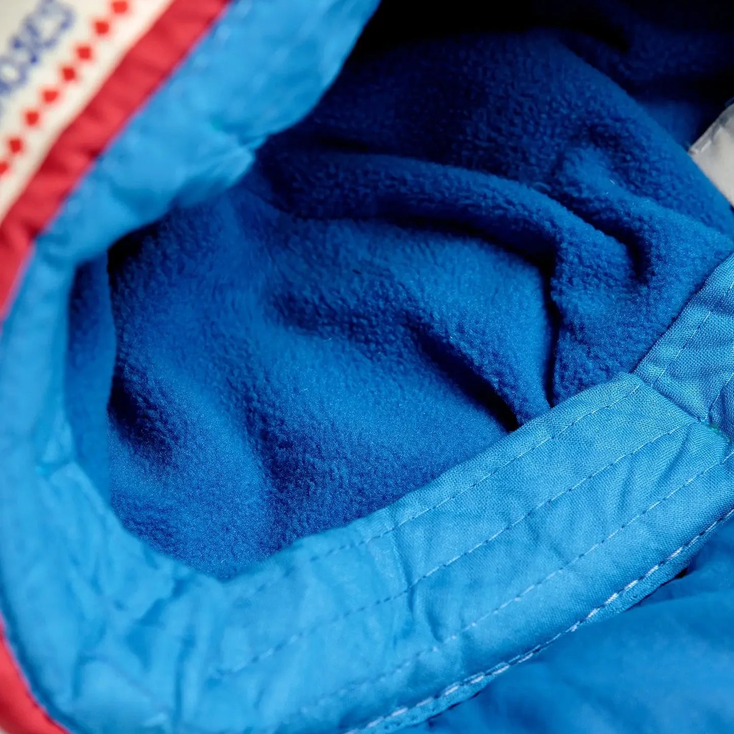 Color Block padded chapka