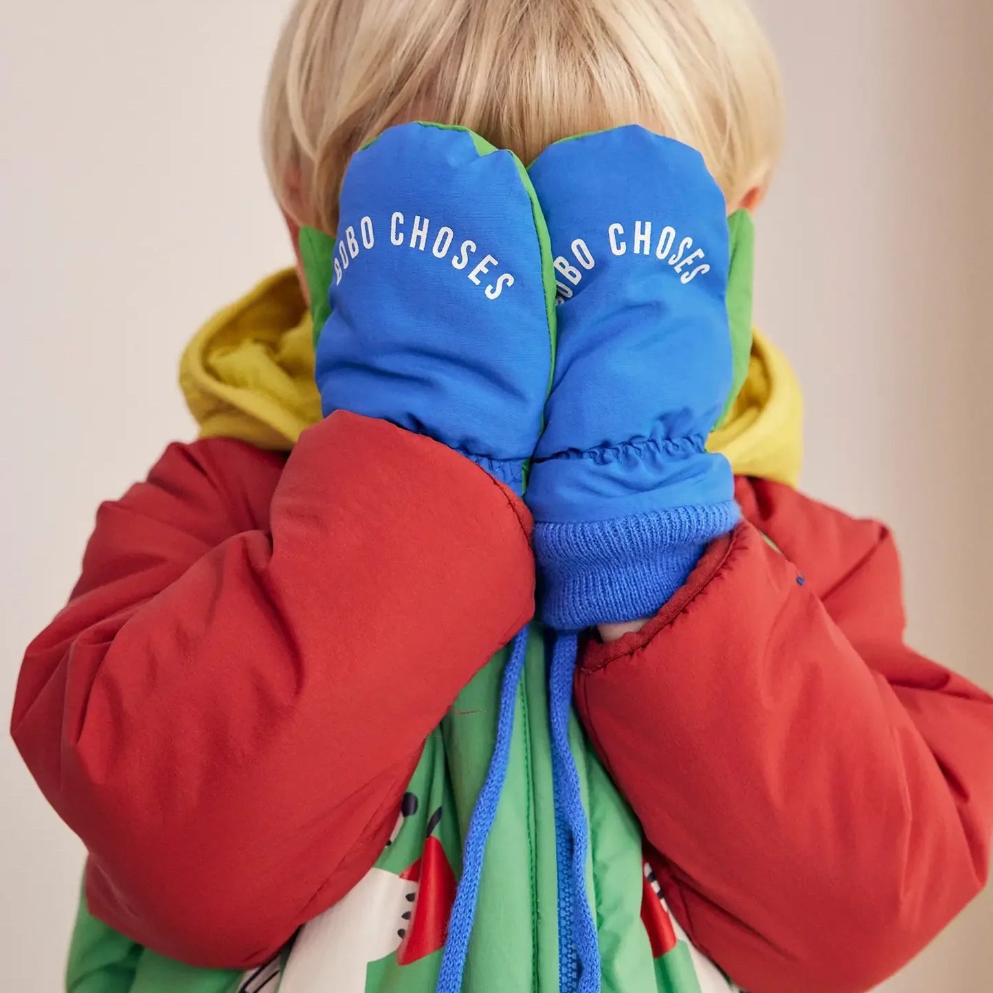 BC color block mittens (one size)