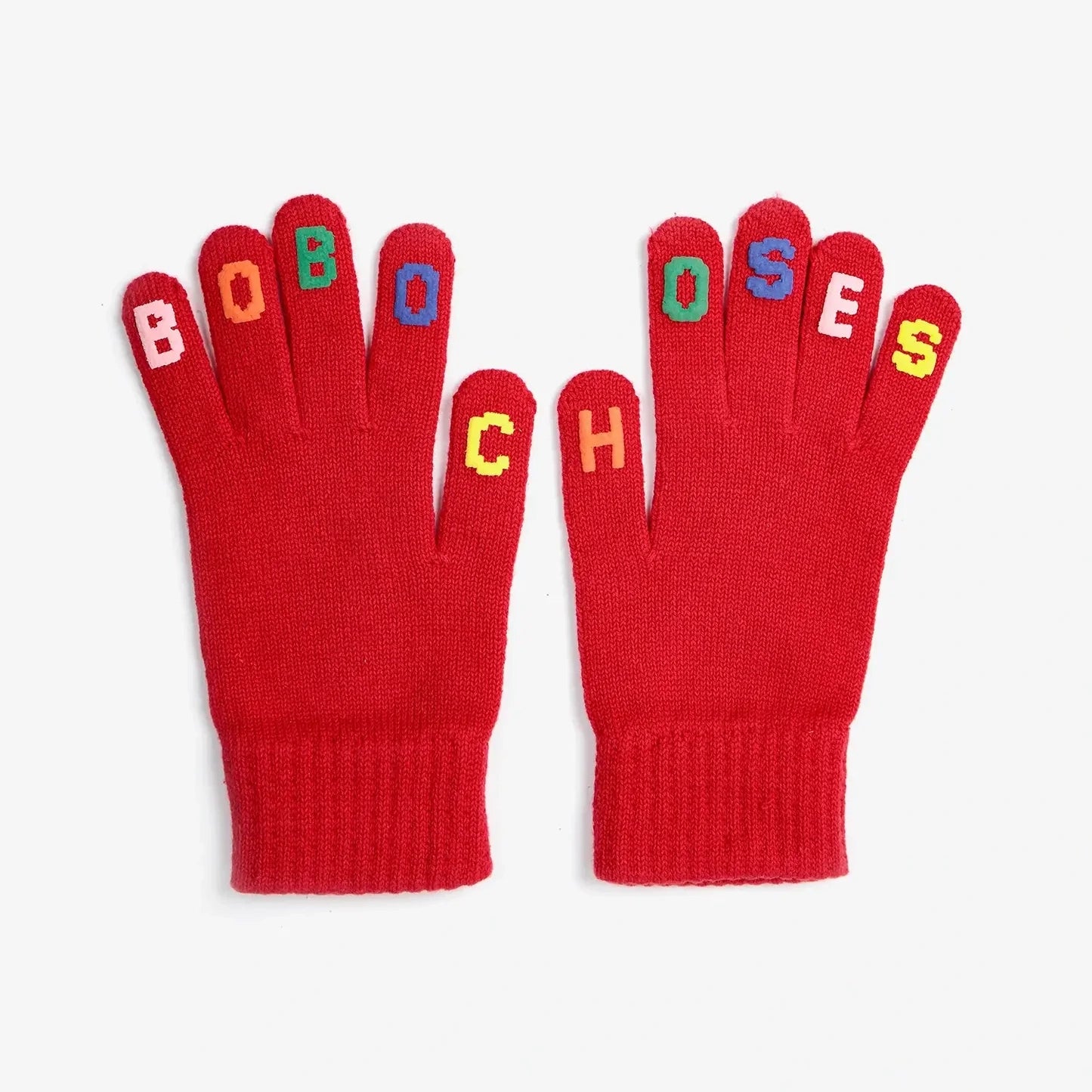 Bobo Choses knitted gloves
