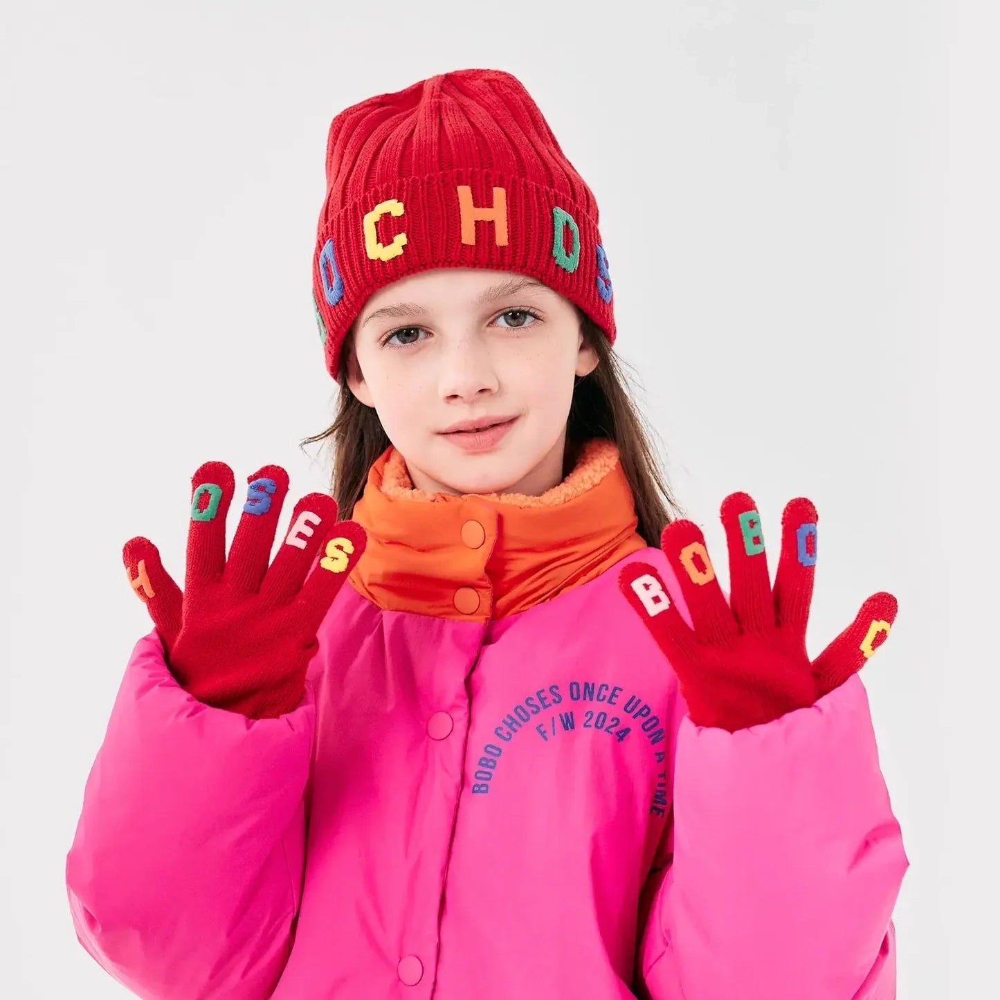 Bobo Choses knitted gloves