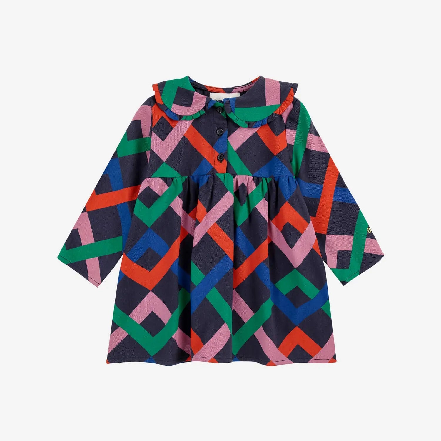 Multicolor Garland woven dress