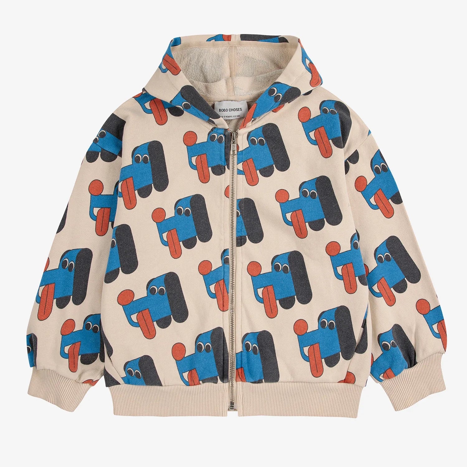 Doggy Mate all over zipped hoodie