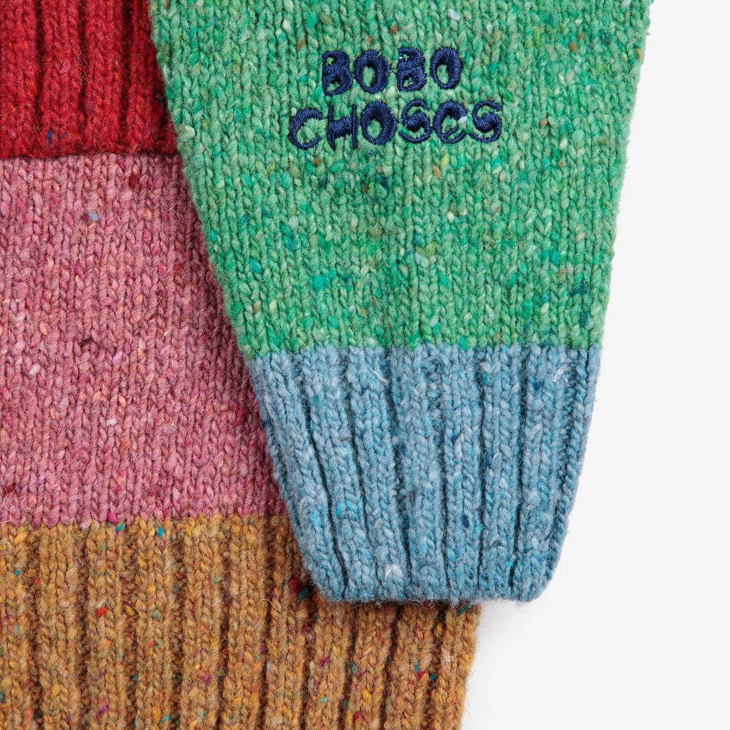Bobo Choses Color Block cardigan