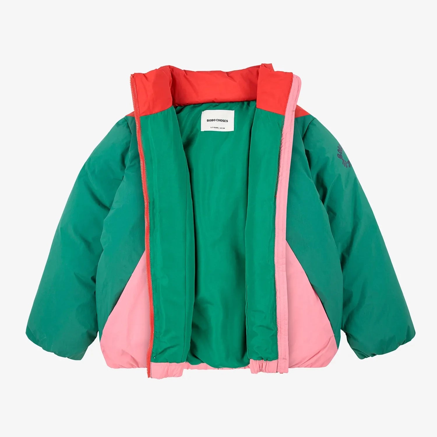 Tic Tac Toe color block anorak