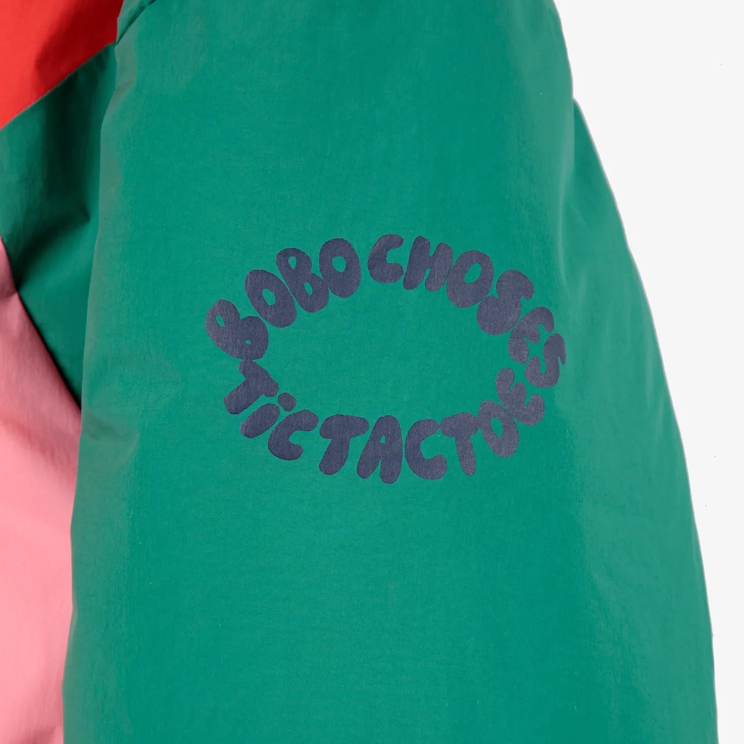 Tic Tac Toe color block anorak