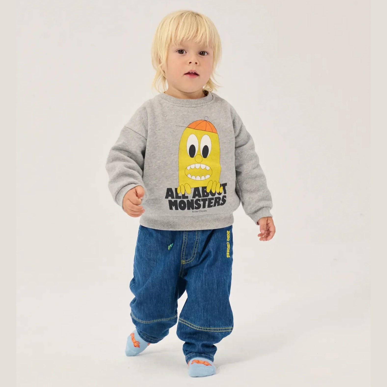 Bigtooth Lemon baby sweatshirt
