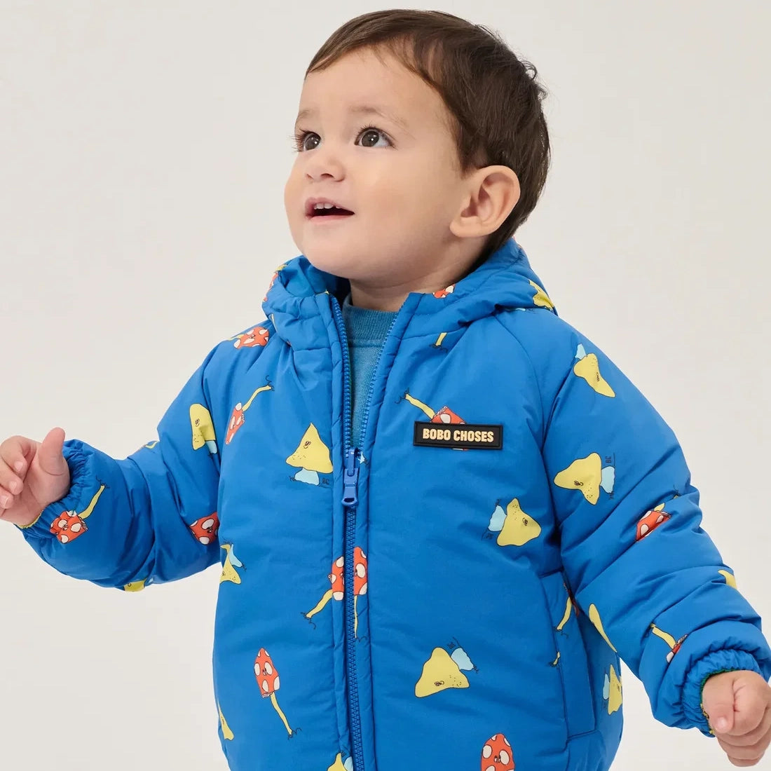 Mush Monster Duo all over reversible anorak