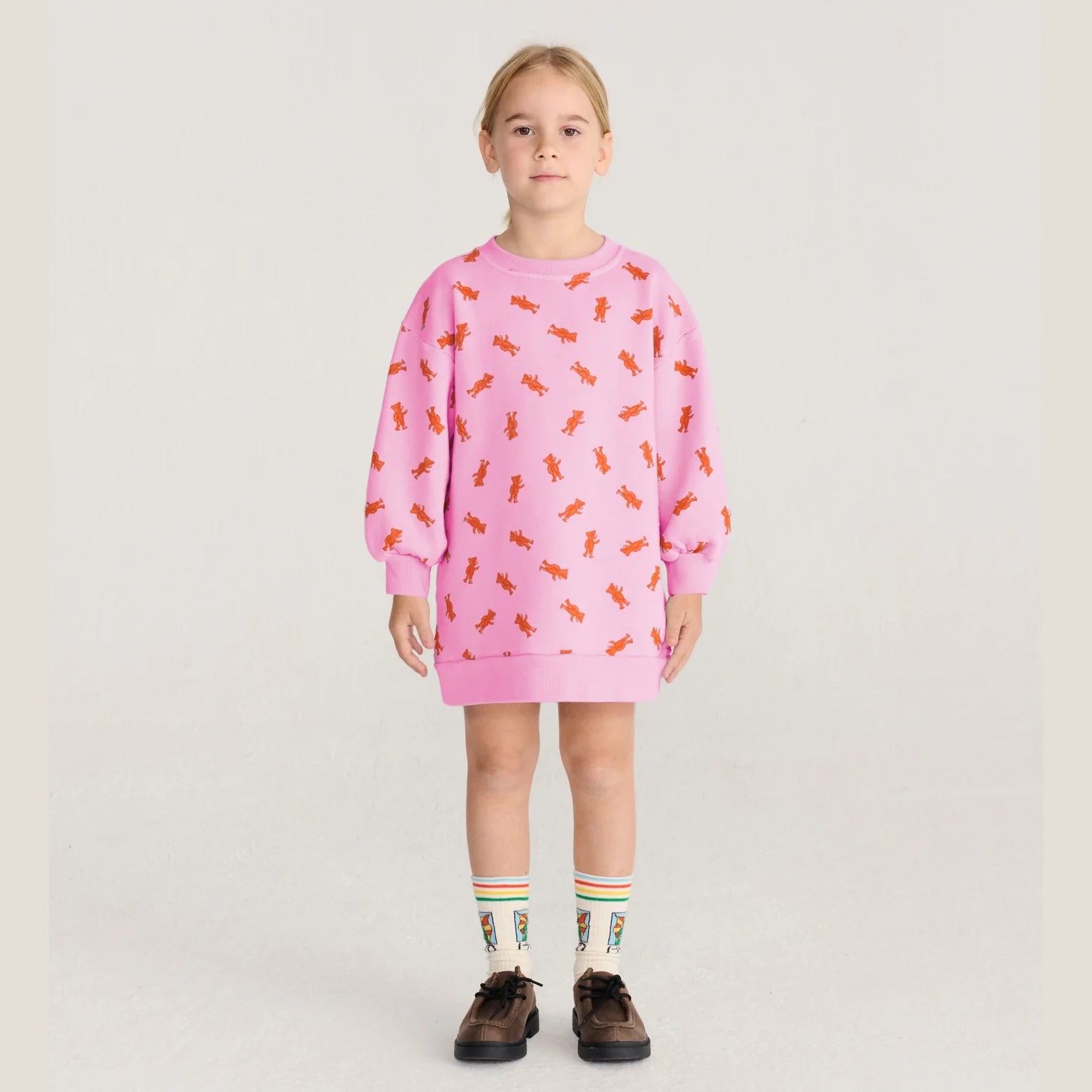 Softpaw Monster all over sweatshirt dress