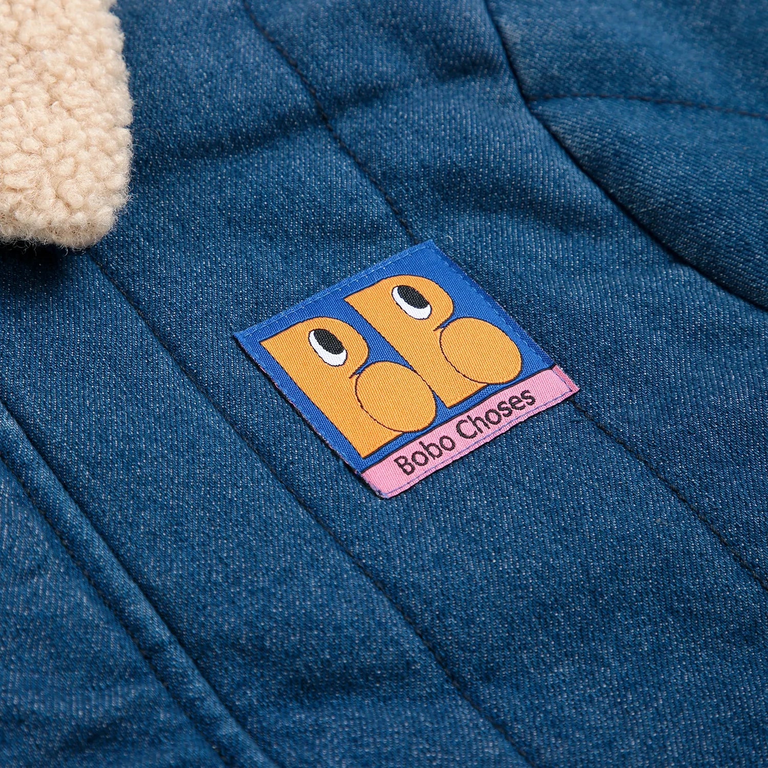 Booo Bo Choses Tag denim jacket