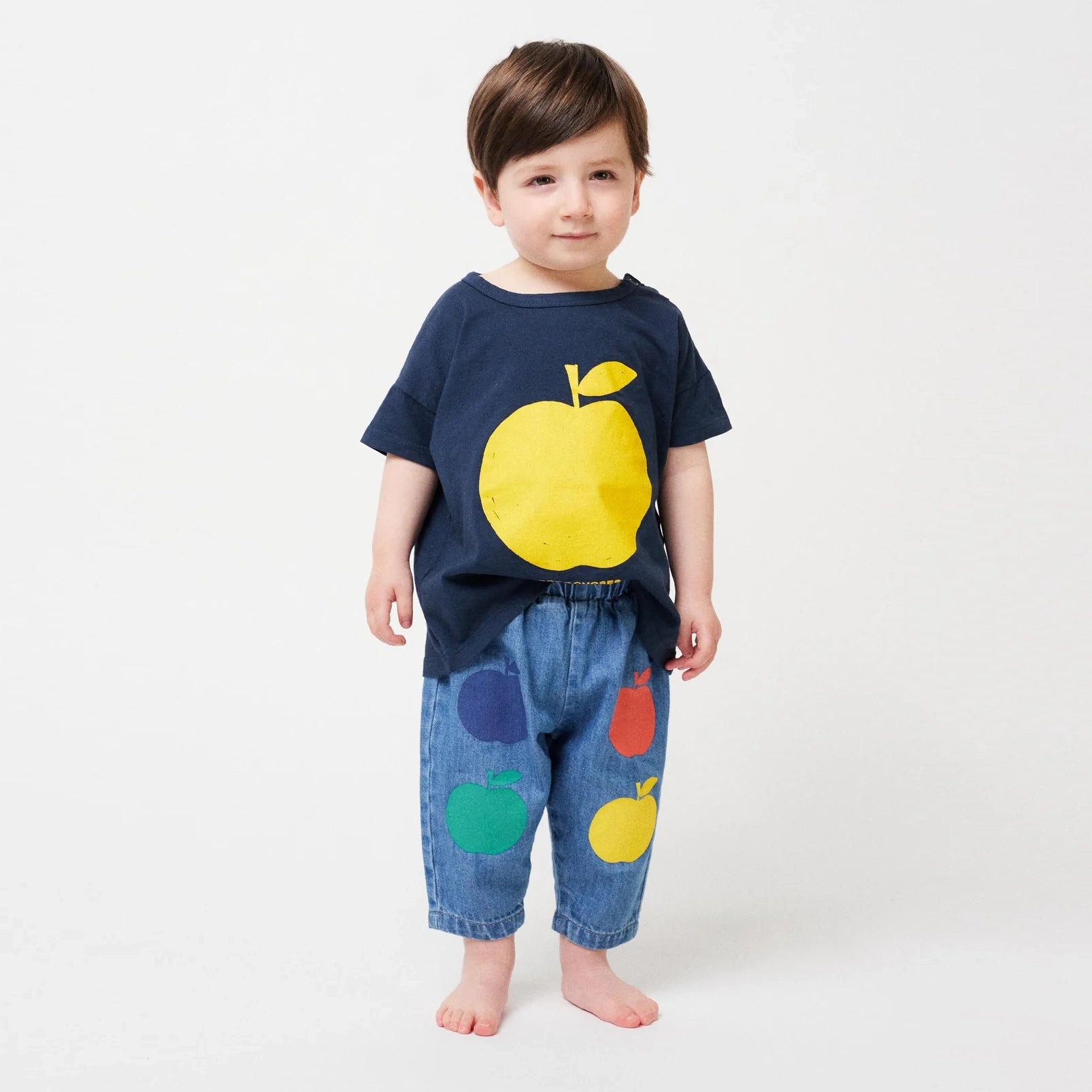 Baby Poma navy T-shirt