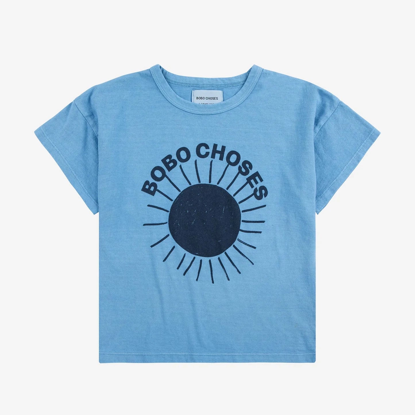 Bobo Choses Sun turquoise T-shirt