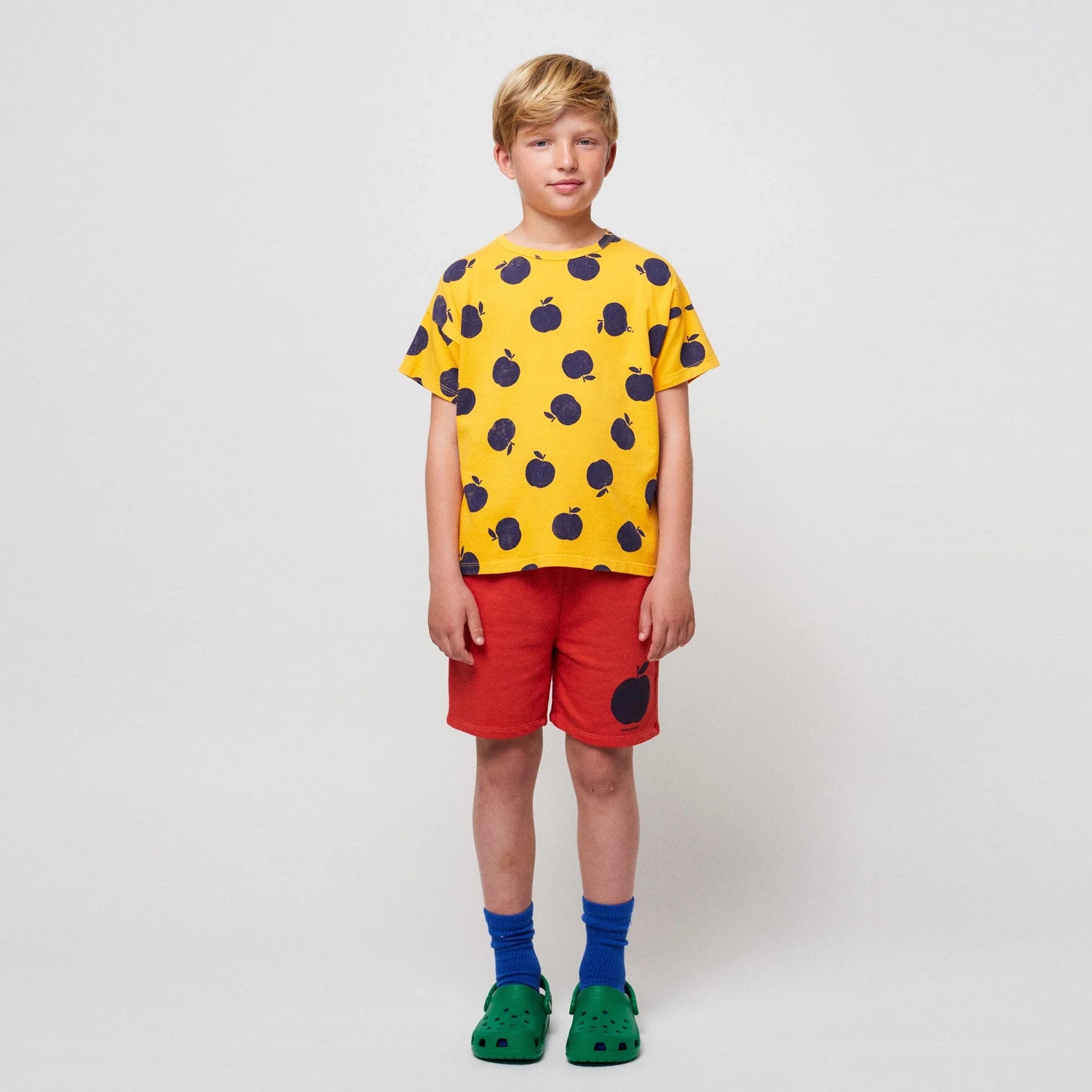 Poma red bermuda shorts