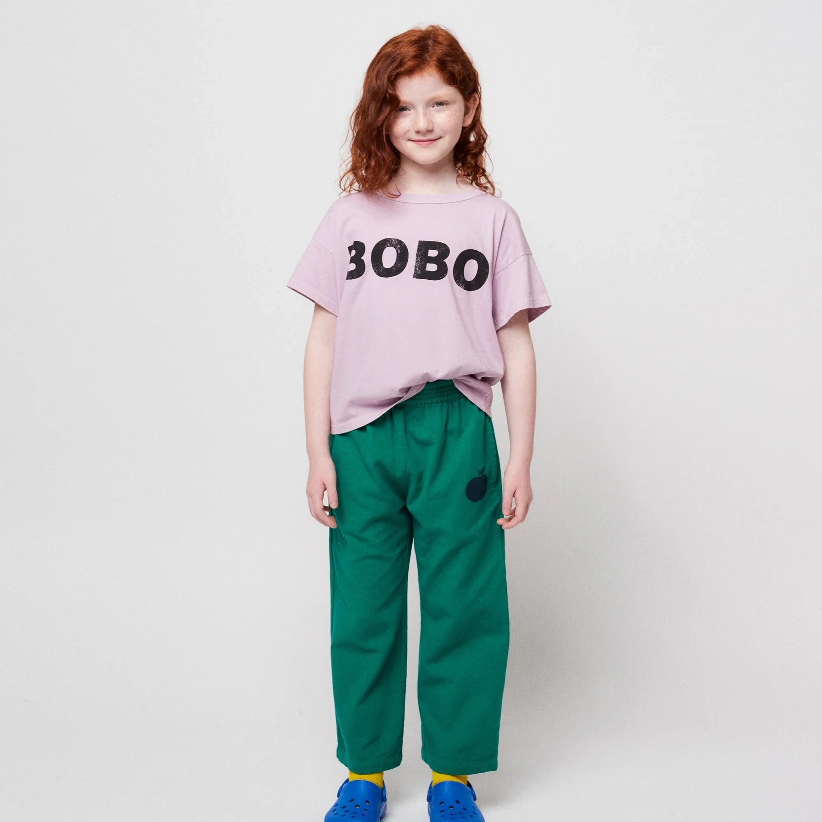 Poma green woven pants